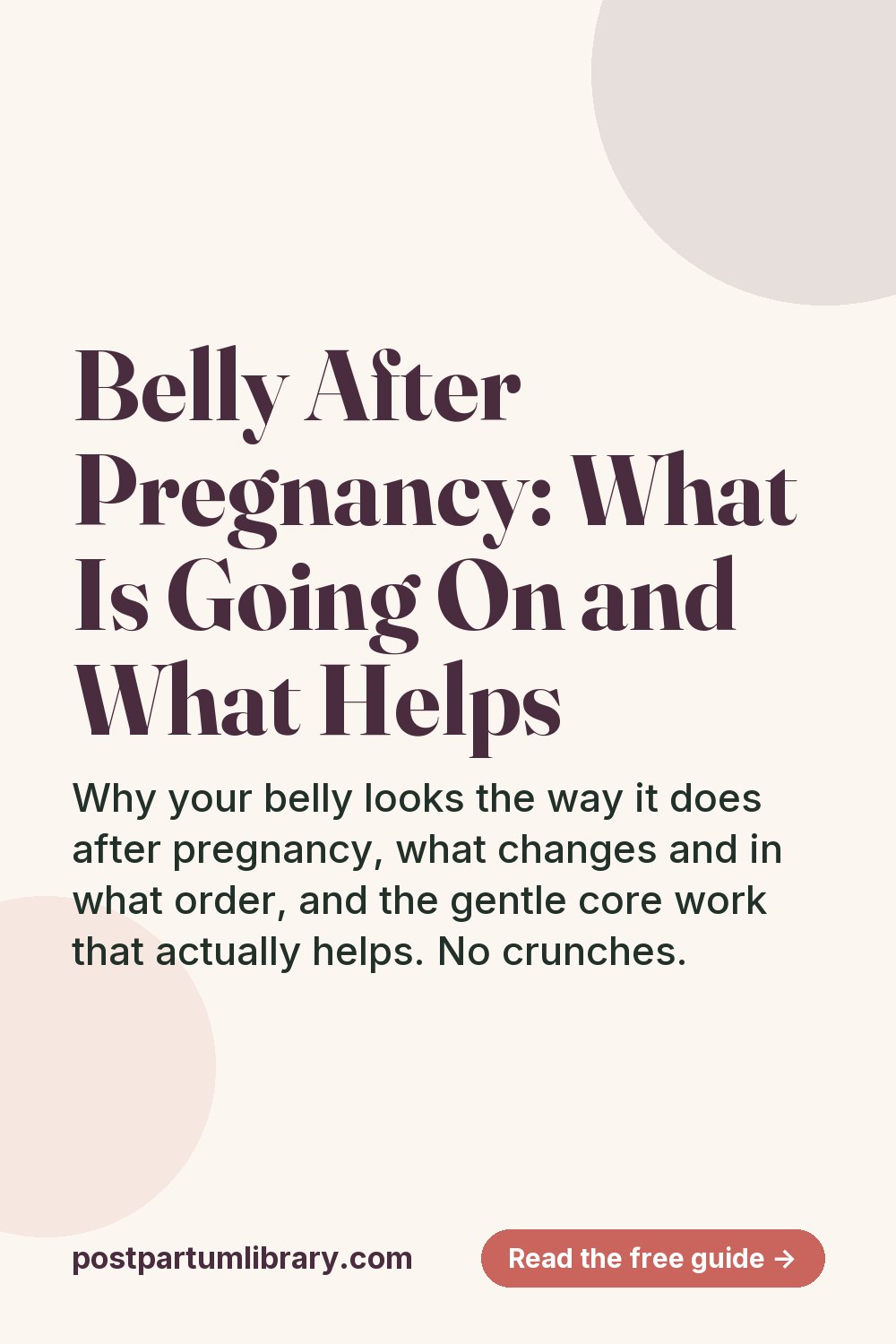 Belly After Pregnancy: What Is Going On and What Helps (pin)